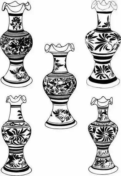 干货难得一见的花瓶艺术纹样每一幅都是经典艺术生快来学习