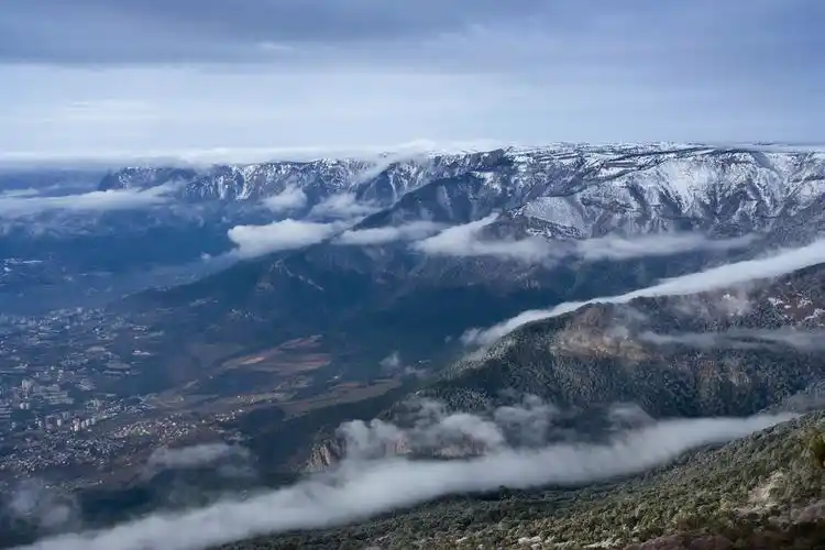 云,山,高处,雅尔塔