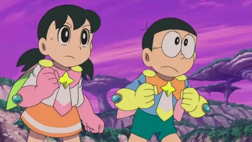哆啦a梦大雄静香的感情1