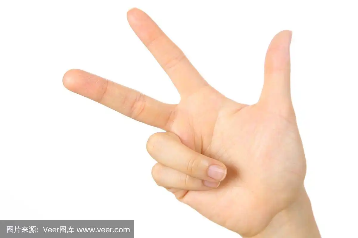 手,手指,三个物体,数字3,水平画幅