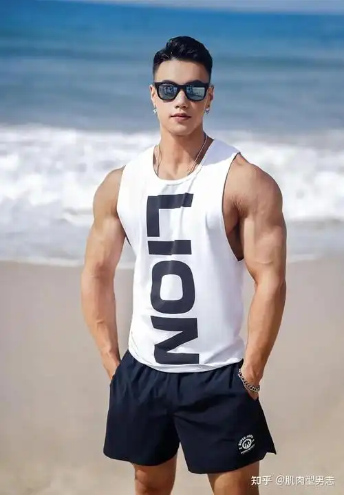 有些印象作为一名身高1米85的肌肉男模▼乍一看有些脸跟身材不搭的反
