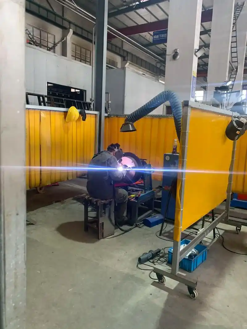 焊接 #工厂实拍视频 #手工焊 #焊工相互交流学习 #氩弧 - 抖音