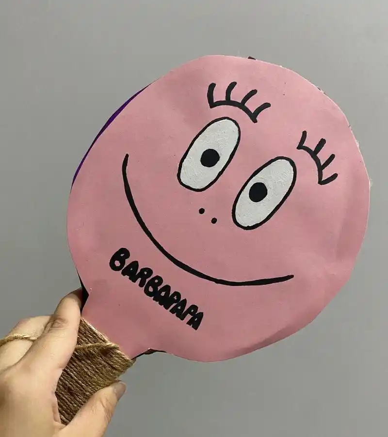 幼儿园作业之体育材料乒乓球拍🏓️ 幼儿园手工作业     # 1.