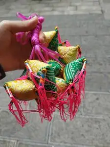 zk455313416淘宝云南西双版纳傣族香包纯手工制作香包 舞蹈道具