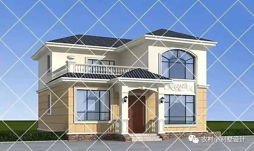 农村二层楼10万,40款造价15万元起建二层农村自建房别墅设计图 - 玉