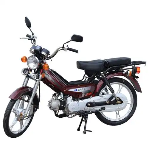 老人证蓝牌照嘉陵工业嘉鹏两轮燃油助力电喷轻便摩托车整车