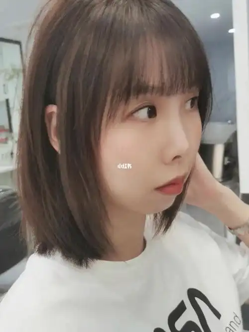 减龄齐肩发空气刘海