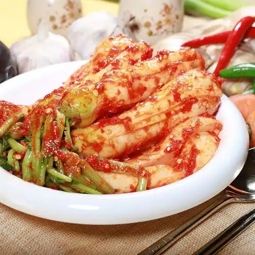 泡菜韩式辣白菜苏子叶桔梗萝卜黄瓜延边朝鲜族下饭菜咸菜大全