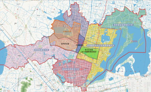 相城五大功能片区