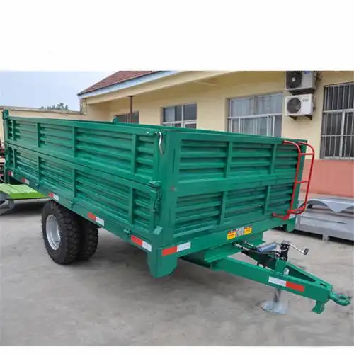 5吨单轴自卸拖车 自卸拖斗 拖拉机拖车 工具运输拖车