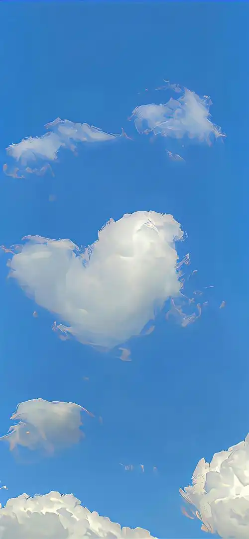 【君子之蕉】一波奶蓝色壁纸