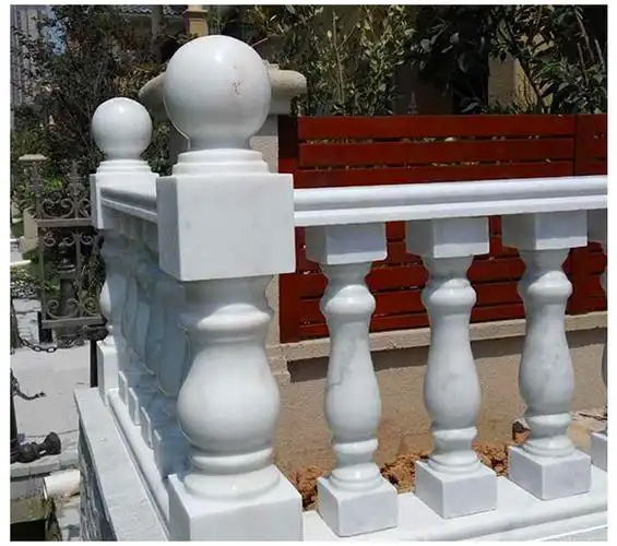 河道护栏大理石栏杆石栏板花岗岩石雕河道护栏汉白玉扶手庭院围栏