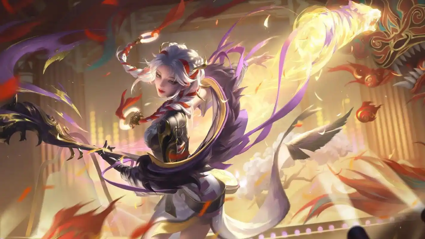 让我看看谁还没睡.#王者荣耀 #杨玉环 #王者 - 抖音