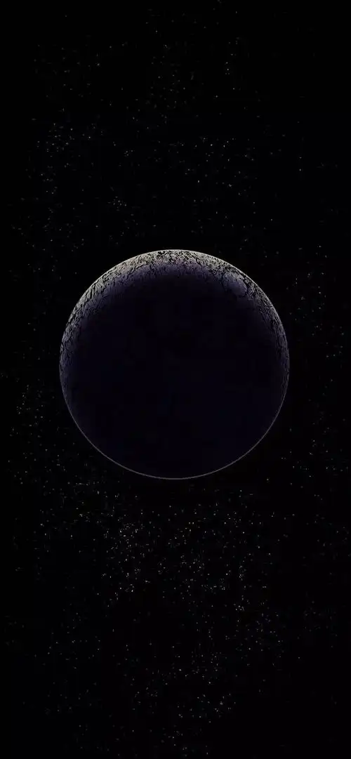 全面屏壁纸高清 | 个性纯黑背景省电壁纸