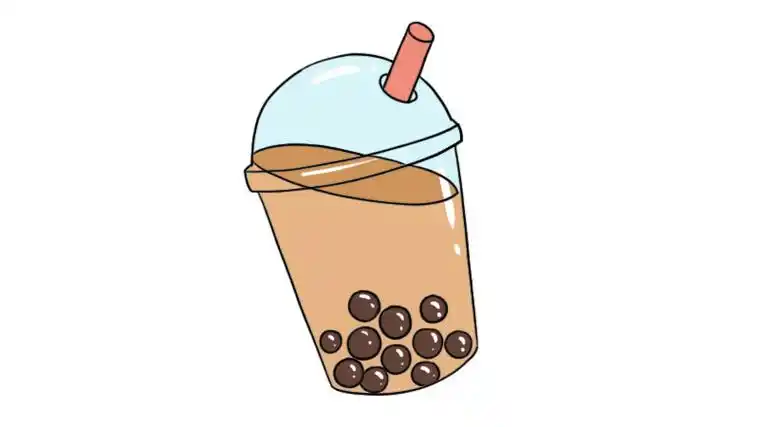 奶茶杯简笔画