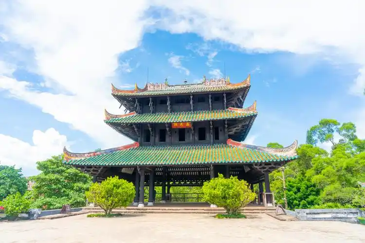 容县真武阁和容州古城