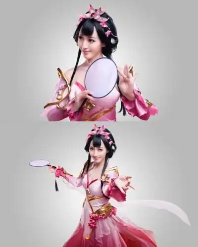 古风,王者荣耀甄姬cos,蒋珂