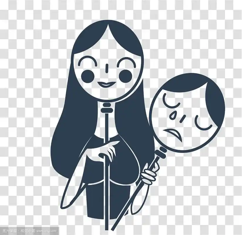 掩饰自己情感的表里不一的概念