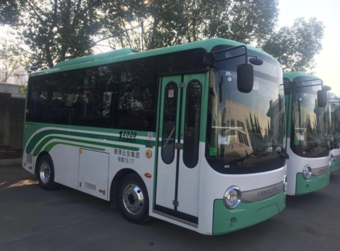 19辆安凯g6纯电动公交车德清投运