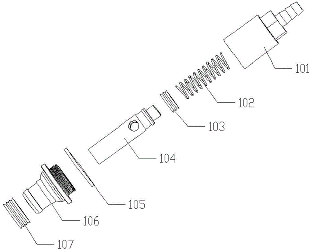 一种可自密封的导液快拆接头的制作方法