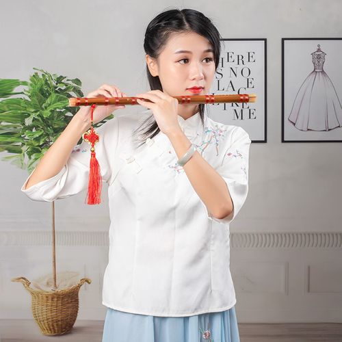 笛子初学演奏横吹一节苦竹笛古风儿童g调学生成人f调入门民族乐器