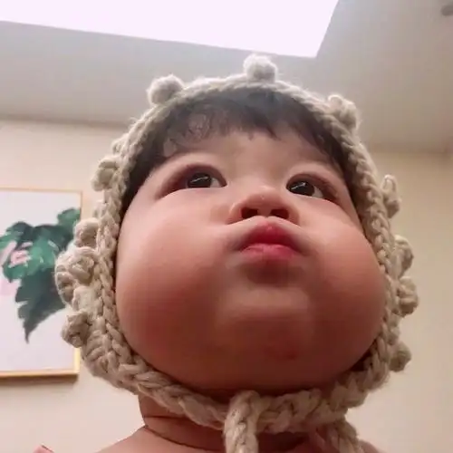 圆脸可爱萌娃高清头像图片