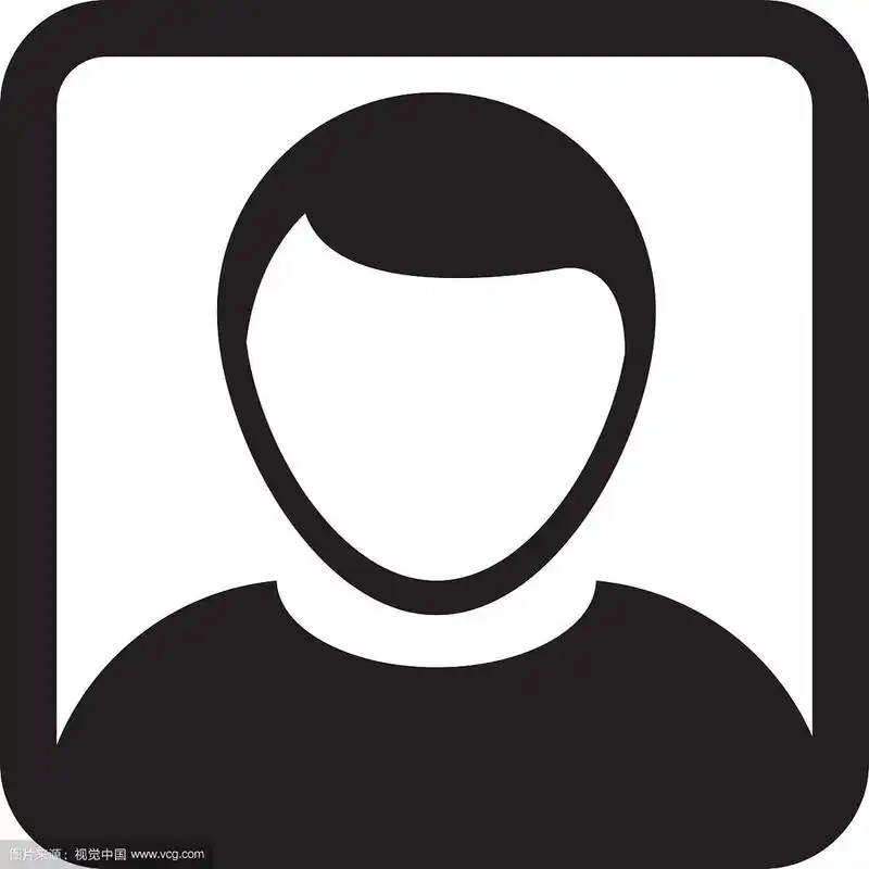 用户图标男性符号头像标志