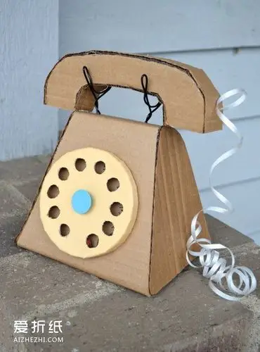 用纸箱做动物手工-用纸箱做的动物手工创意无限的纸板箱玩具制作图片