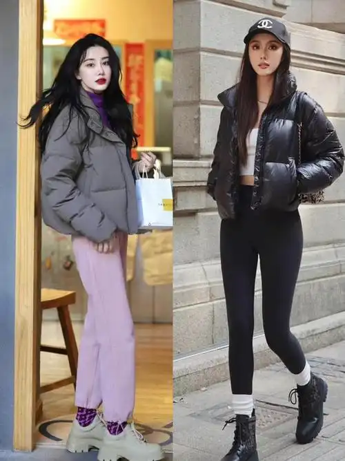 冬天里的厚底松糕鞋可以怎么搭配?