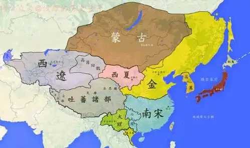 通过地图看宋元时期的疆域变迁让你明白国家仅富裕是没有用的