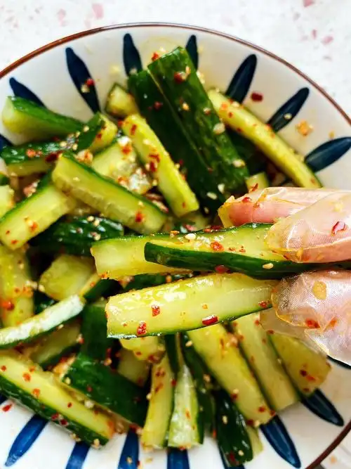 巨好吃的开胃凉拌黄瓜75夏天就靠它清爽解腻