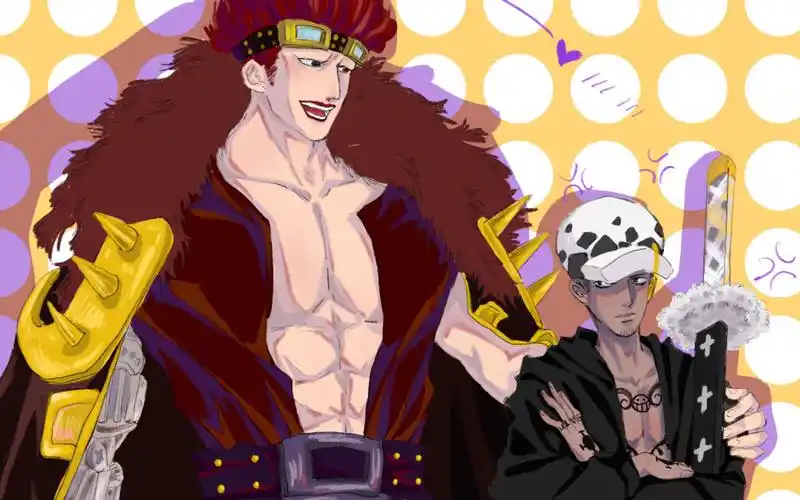 【基罗】冷门cp产粮—海贼王cp尤斯塔斯基德x特拉法尔加罗_哔哩哔哩