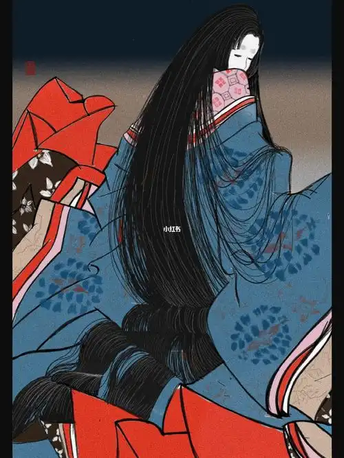 手绘|《源氏物语》第十一回 花散里