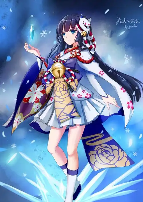 阴阳师雪女绘师saberfreedom本作品pixivid62991008