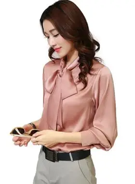 真丝衬衫女桑蚕丝上衣