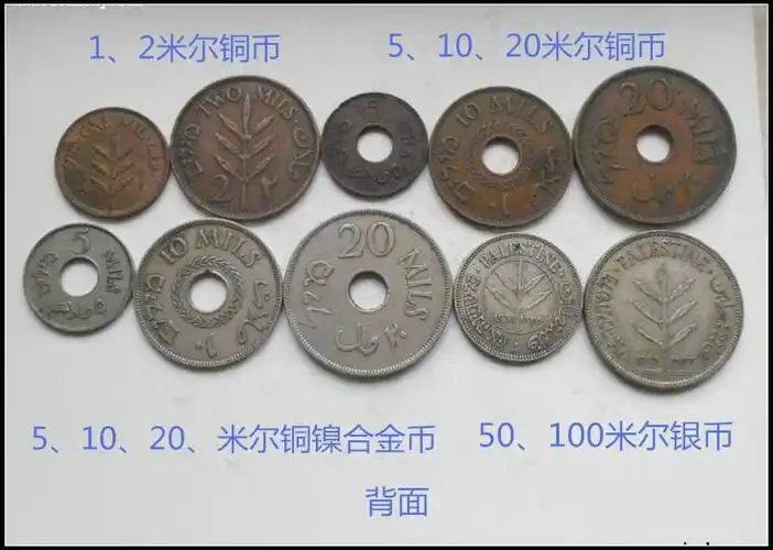 巴勒斯坦钱币欣赏