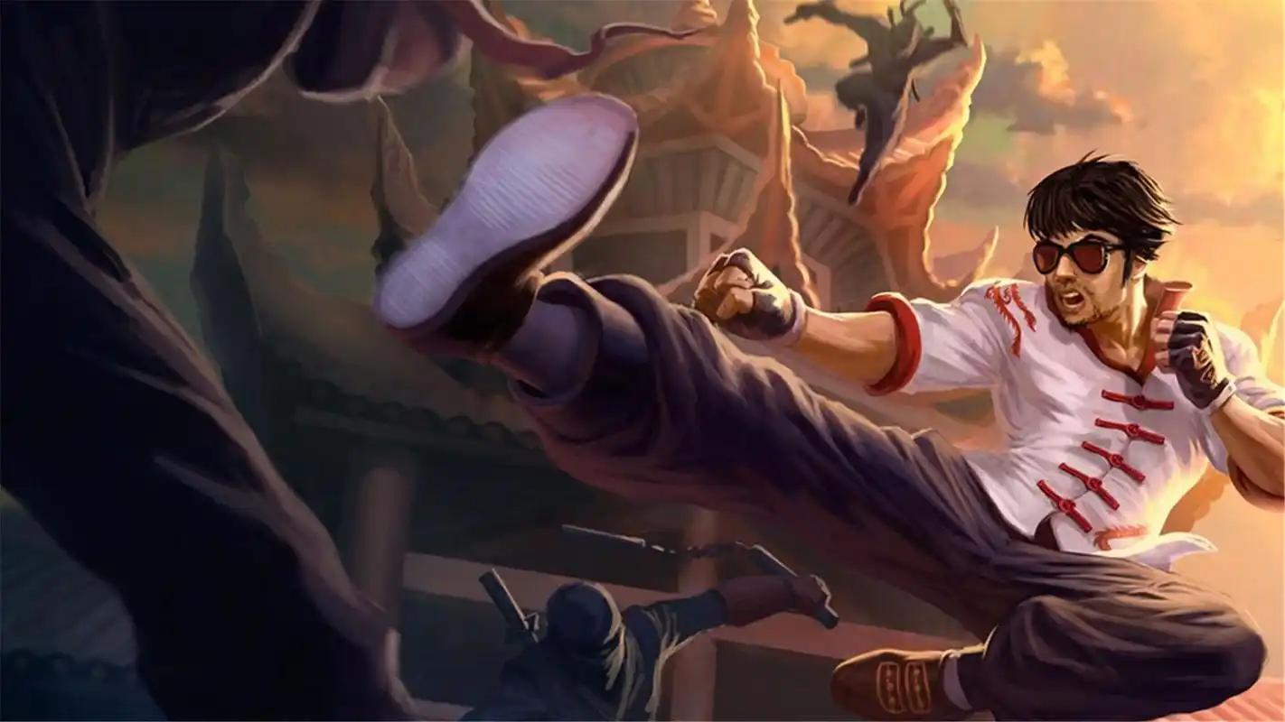 lol英雄联盟盲僧李青高清壁纸