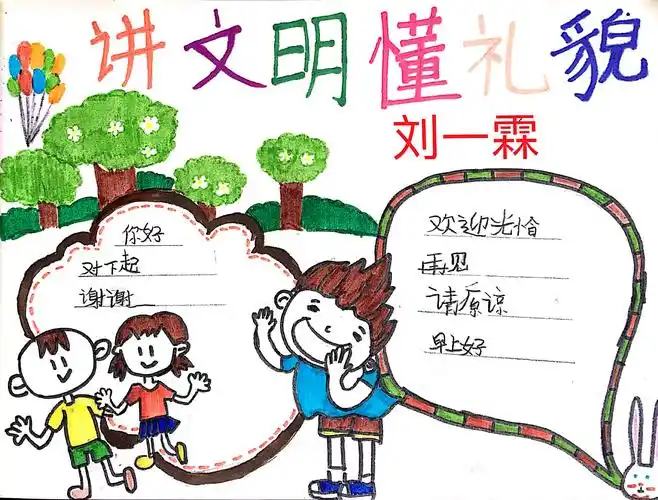 《讲文明 懂礼貌》