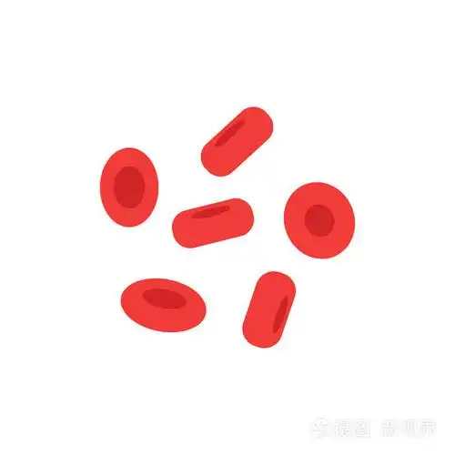 矢量扁平红细胞图标插画-正版商用图片07hdtx-摄图新视界