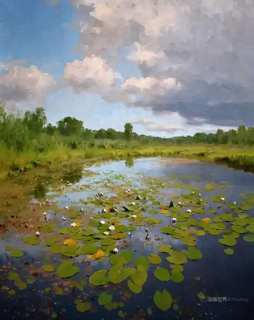 俄罗斯画家罗曼的风景油画,其迷人之处令人惊叹!