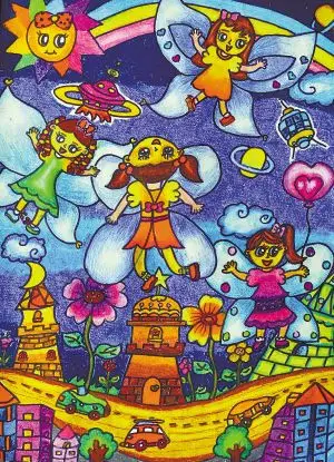 中国梦 我的梦 全省儿童画大赛优秀作品选登