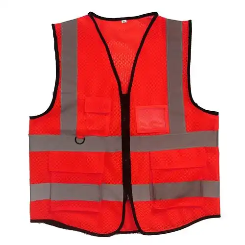 反光背心施工服交通夜光安全衣环卫工人马甲夜间骑行外套网眼定制