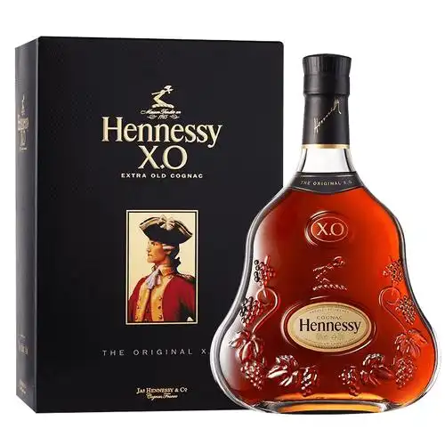 轩尼诗 hennessy x.o 干邑白兰地 洋酒 700ml 单支