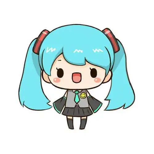q版初音未来手绘简笔画图片