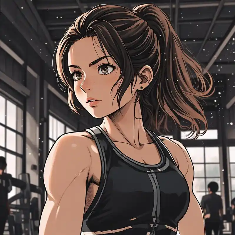 94健身女神的个性化头像97