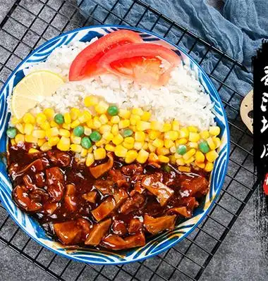 康品 咖喱鸡肉240g方便速食冷冻快餐半成品盖浇饭菜肴料理包