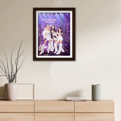 blackpink相框装饰画房间摆件粉墨组合四人演出周边ins风墙上挂画