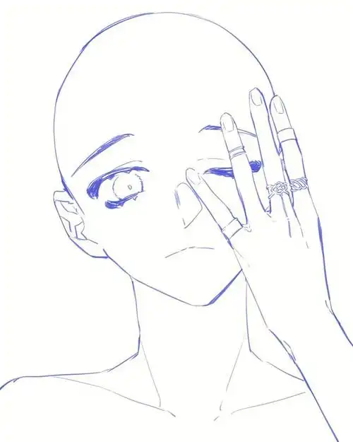 单人模板丨视线