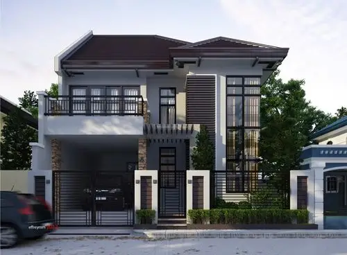 最新楼房外墙瓷砖装修效果图片欣赏