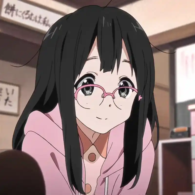 动漫头像「玉子的爱情故事」 眼镜妹玉子~ 自截自调 二传注明 礼貌